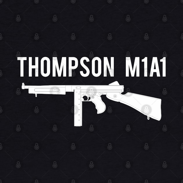 Thompson M1A1 white version by FAawRay